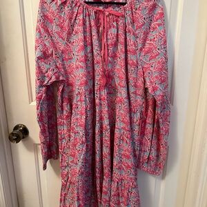 Simply Southern, pink flamingos  dress